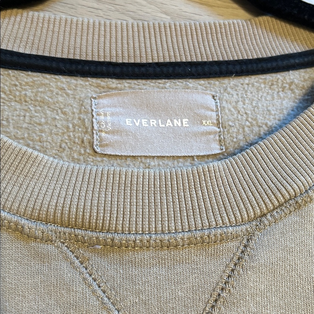 Everlane Oversized Crewneck Sweatshirt